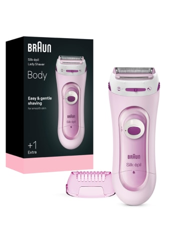 Braun Elektrorasierer "Silk-épil Lady Shavers LS5100" in Rosa