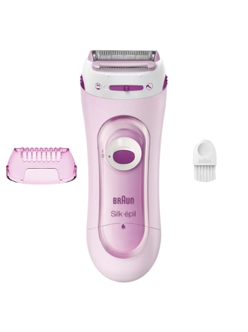 Braun Elektrorasierer "Silk-épil Lady Shavers LS5100" in Rosa