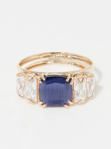 L'OR by Diamanta Gold-Ring " Esposo" mit Zirkonias
