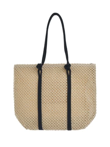 BLE Schoudertas beige - (B)35 x (H)30 x (D)15 cm