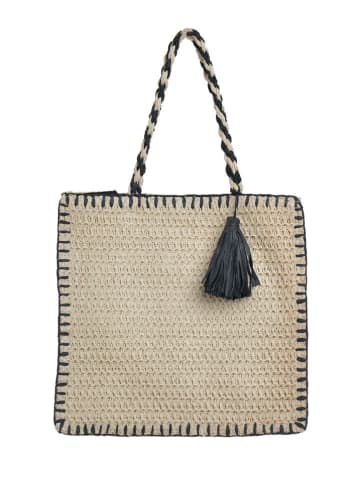 BLE Schoudertas beige - (B)34 x (H)34 x (D)16 cm