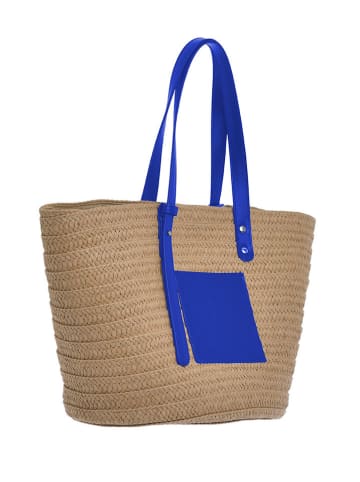 BLE Shopper bag w kolorze beżowym - 47 x 27 cm
