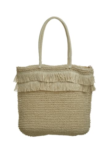 BLE Shopper in Beige - (B)48 x (H)46 x (T)10 cm