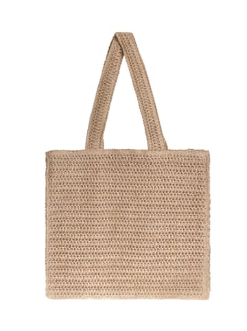 BLE Shopper bag w kolorze beżowym - 42 x 37 x 16 cm