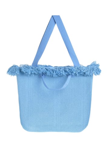 BLE Shopper lichtblauw - (B)50 x (H)34 x (D)10 cm