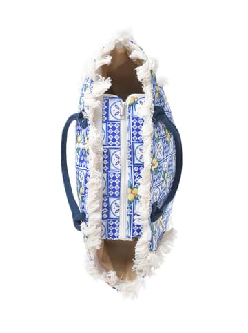 BLE Shopper bag w kolorze niebieskim - 50 x 33 x 20 cm