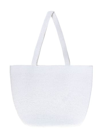 BLE Shopper bag w kolorze białym - 52 x 30 cm