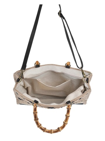 BLE Umhängetasche in Beige - (B)31 x (H)23 x (T)8 cm