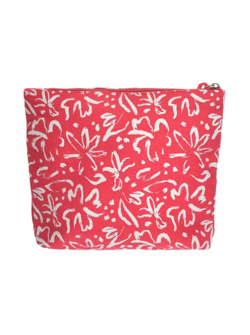 BLE Cosmeticatas wit/rood - (B)20 x (H)18 x (D)5 cm