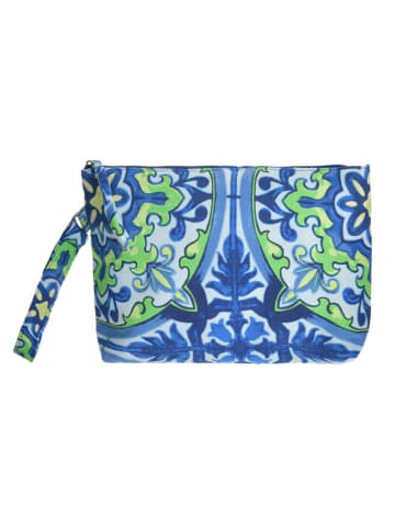 BLE Kosmetiktasche in Blau - (B)25 x (H)17 x (T)5 cm