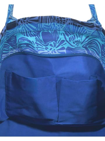 BLE Shopper bag w kolorze niebieskim - 58 x 32 cm