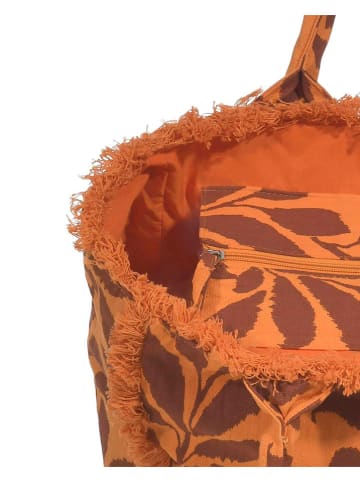 BLE Shopper bag w kolorze pomarańczowym - 58 x 32 cm
