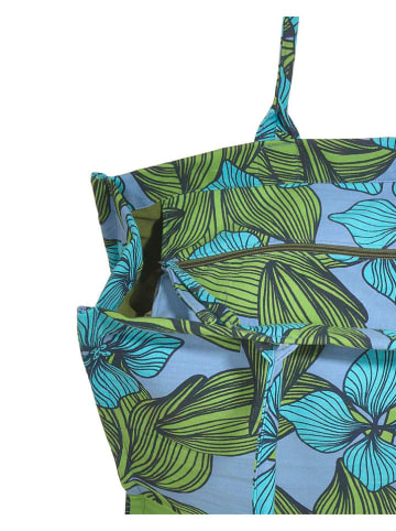 BLE Shopper lichtblauw/groen - (B)58 x (H)32 cm