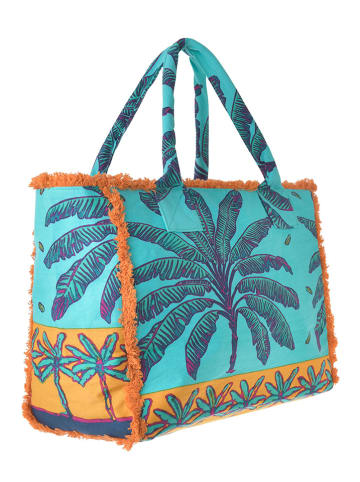 BLE Shopper in Türkis - (B)43 x (H)30 x (T)20 cm