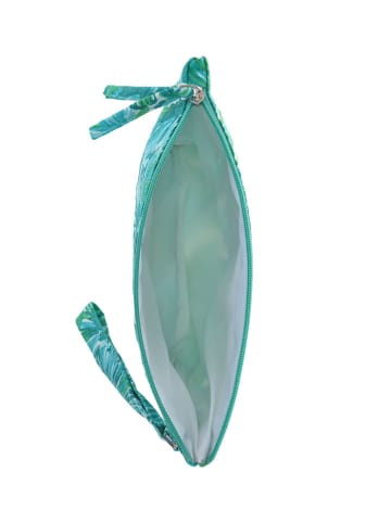 BLE Cosmeticatas groen/lichtblauw - (B)27 x (H)18 x (D)2 cm