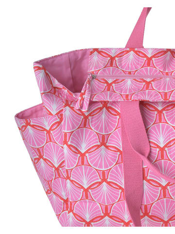 BLE Shopper bag w kolorze jasnoróżowym - 48 x 38 x 18 cm