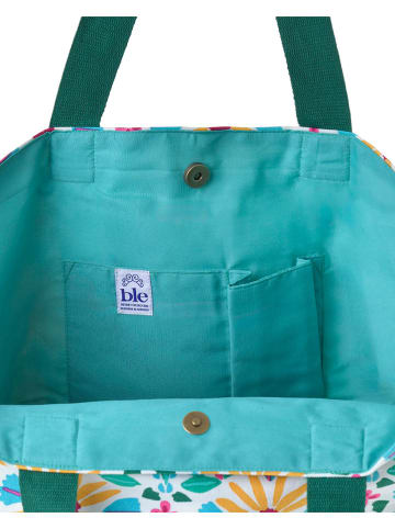 BLE Shopper in Türkis - (B)40 x (H)43 x (T)20 cm