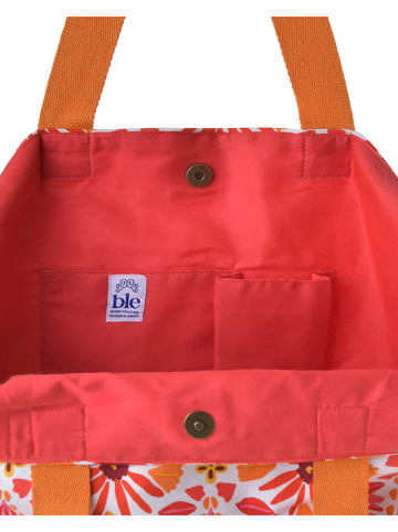 BLE Shopper in Orange/ Rot - (B)40 x (H)43 x (T)20 cm