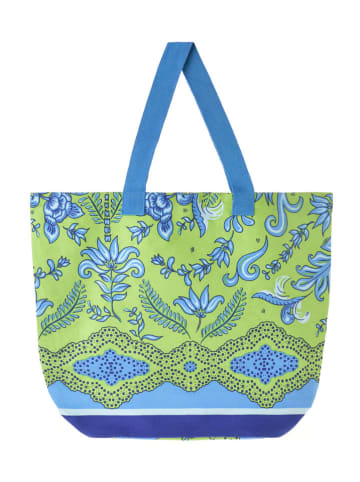 BLE Shopper bag w kolorze zielonym - 40 x 43 x 20 cm