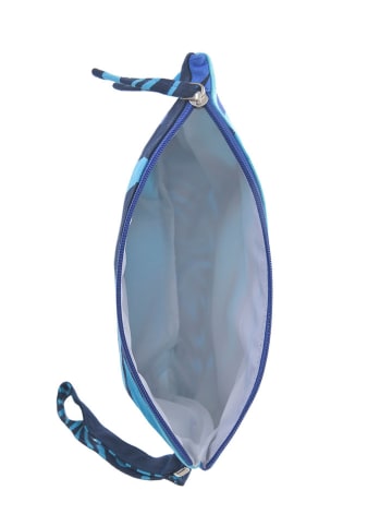 BLE Kosmetiktasche in Blau - (B)27 x (H)18 x (T)2 cm