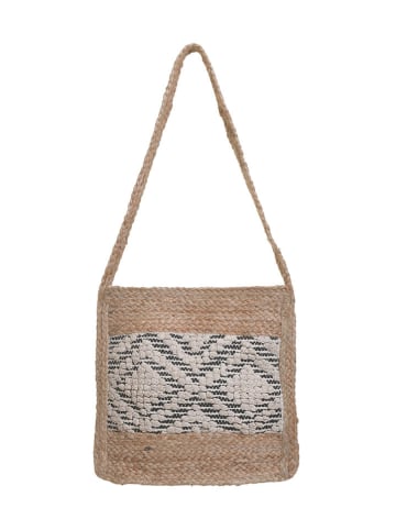BLE Schoudertas beige - (B)38 x (H)34 x (D)5 cm