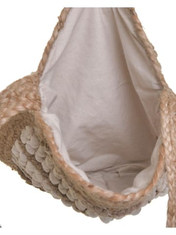 BLE Schultertasche in Beige - (B)38 x (H)38 x (T)5 cm