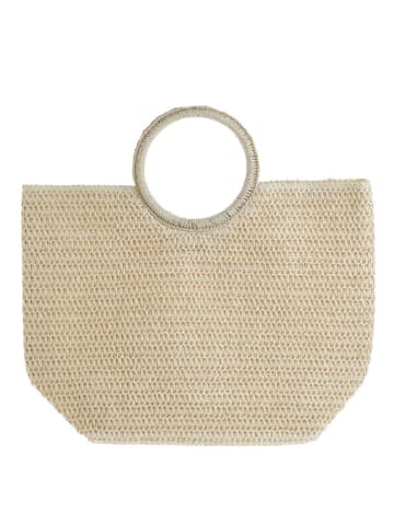 BLE Torebka w kolorze beżowym - 40 x 33 x 10 cm