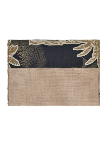BLE Clutch in Beige/ Schwarz - (B)26 x (H)19 x (T)2 cm
