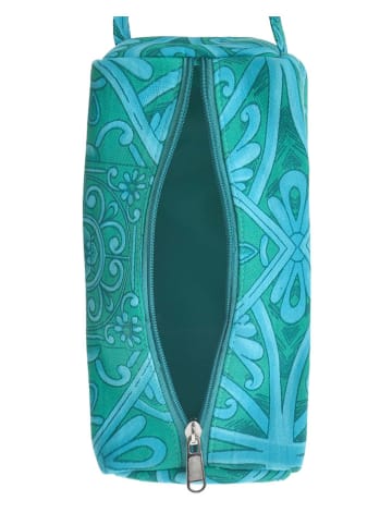 BLE Cosmeticatas turquoise - (B)23 x (H)12 x (D)10 cm