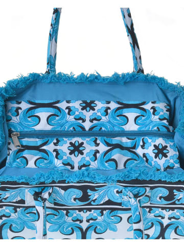 BLE Schultertasche in Hellblau - (B)35 x (H)30 x (T)20 cm