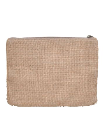 BLE Clutch in Hellbraun - (B)24 x (H)19 x (T)3 cm