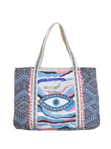 BLE Schoudertas donkerblauw - (B)38 x (H)34 x (D)11 cm