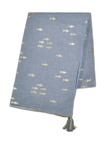 BLE Schal in Blau - (L)180 x (B)100 cm