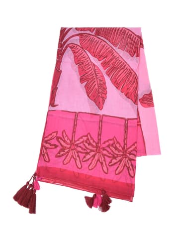 BLE Sjaal roze/lichtroze - (L)180 x (B)100 cm