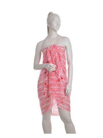 BLE Schal in Pink/ Weiß - (L)180 x (B)100 cm