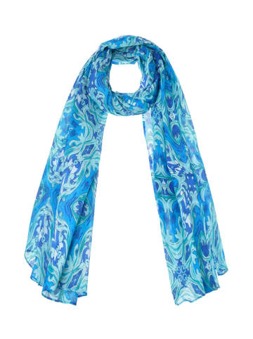 BLE Schal in Blau - (L)180 x (B)110 cm