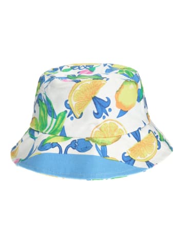 BLE Hoed wit/blauw/geel
