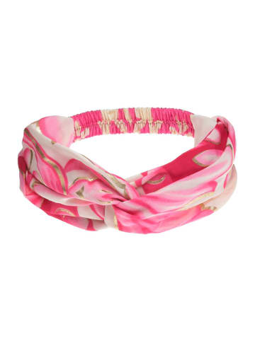 BLE Haarband in Pink/ Weiß