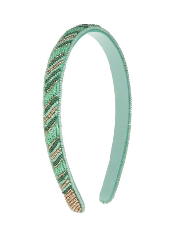 BLE Opaska w kolorze zielonym do włosów