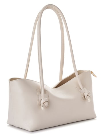 Lucky Bees Torebka w kolorze kremowym - 38 x 18 x 14 cm
