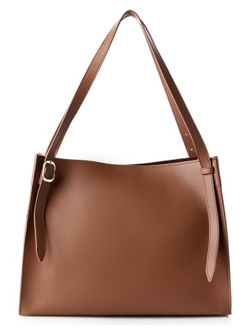 Vince Camuto Schoudertas lichtbruin - (B)35 x (H)27 x (D)15 cm