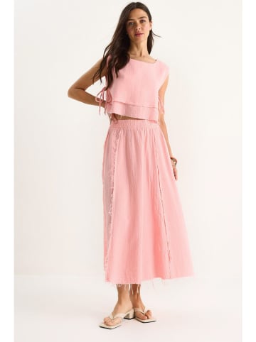 Bianco Lucci 2tlg. Outfit in Rosa