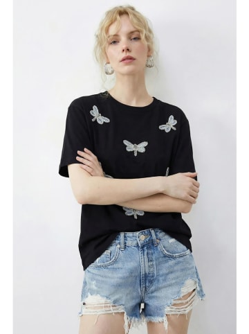 Bianco Lucci Shirt in Schwarz