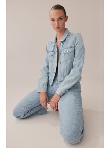Blue Fire Jeans "Emma" - Cropped flare - in Hellblau
