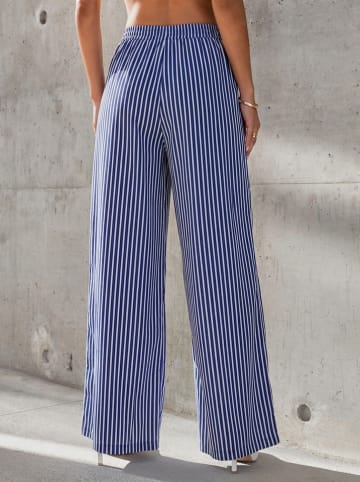 Milan Kiss Broek wit/blauw
