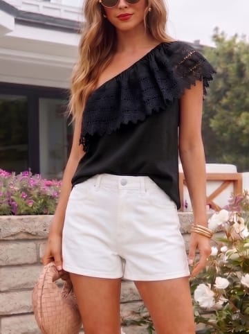 Milan Kiss Bluse in Schwarz