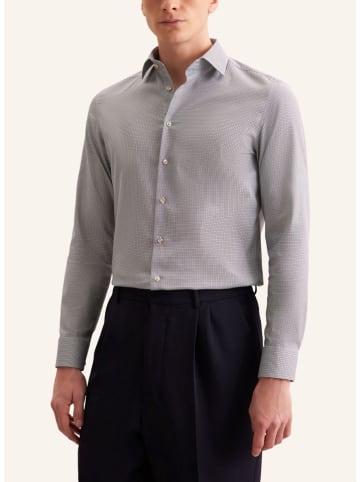 Seidensticker Koszula - Slim fit - w kolorze biało-granatowym