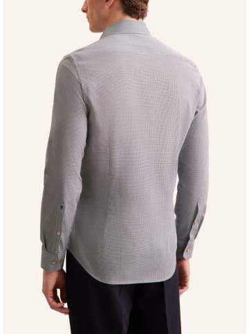 Seidensticker Koszula - Slim fit - w kolorze biało-granatowym