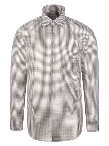 Seidensticker Hemd - Regular fit - in Beige/ Hellbraun
