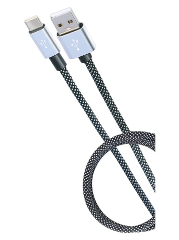 GRUNDIG USB-C-Ladekabel in Schwarz - (L)100 cm